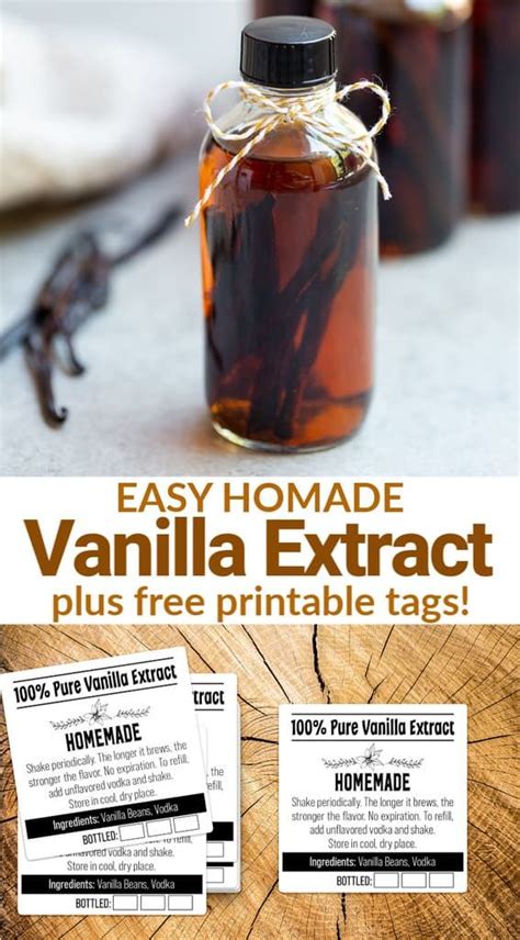 Delicious Homemade Vanilla Extract Recipe