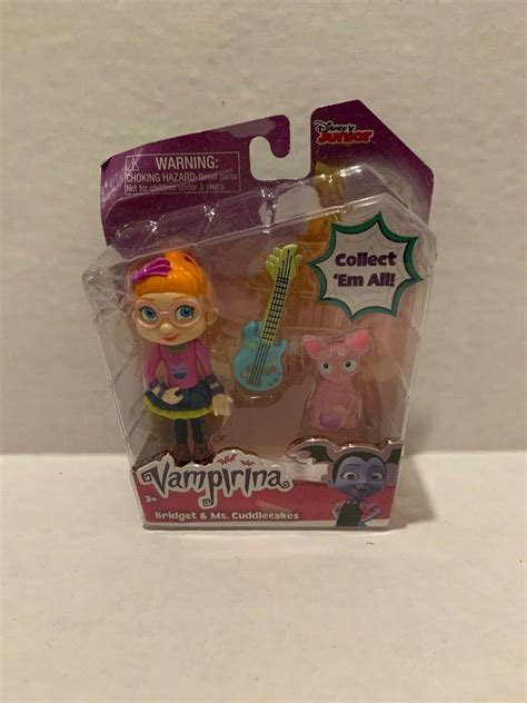 Disney Junior Vampirina Best friends Bridget and Ms Cuddlecakes Dolls Figure Set - Action Figures