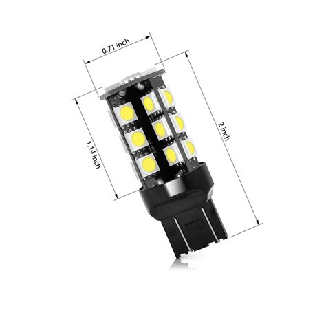 Lumen® 7443CA - Replacement LED Bulb (7443, Amber)