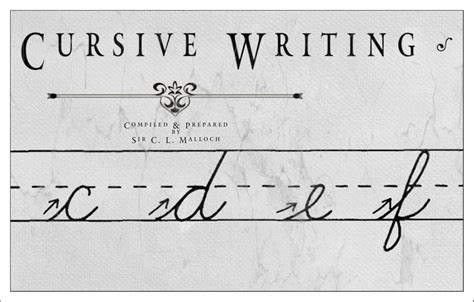 French Cursive Handwriting Worksheets | Download Printable Cursive ...