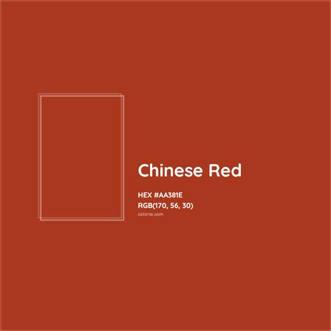 About Chinese Red - Color meaning, codes, similar colors and paints ...