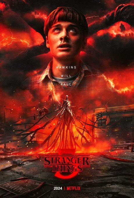 Stranger Things Season 5 Poster by Fans