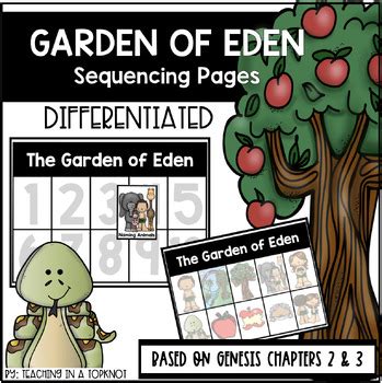 Garden of Eden Sequencing Boards by Teaching in a Topknot | TPT