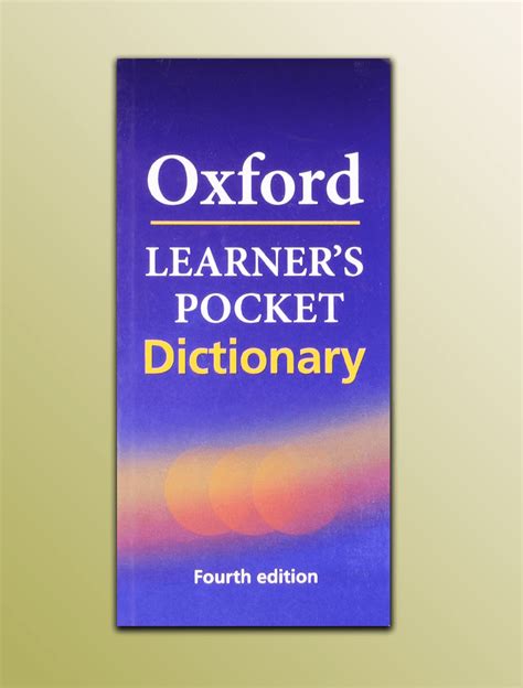 Oxford Learner's Pocket Dictionary