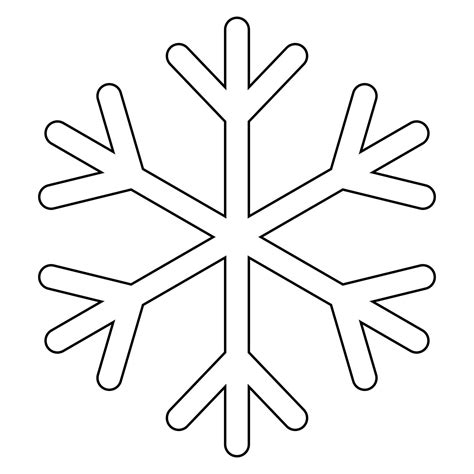 Simple illustration of winter snowflake for Christmas holiday 2293219 Vector Art at Vecteezy