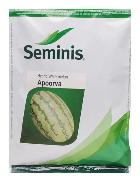 SEMINIS Hybrid Watermelon Apoorva Seeds (50 g): Amazon.in: Garden & Outdoors