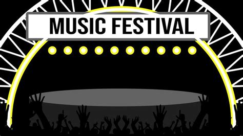 Music Festival Background in Illustrator, SVG, JPG, PNG, EPS - Download ...