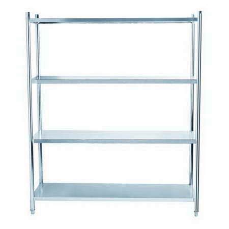 4 Tiers L1800XW600 MM Stainless Steel Restaurant Shelving TT-BC312F ...