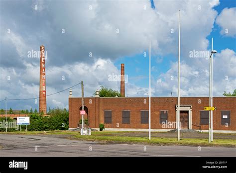 The London Brick Company site, now derelict, Stewartby, Bedfordshire ...