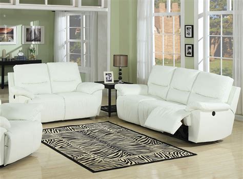 Beautiful White Leather Sofa And Loveseat Set , Super White Leather ...