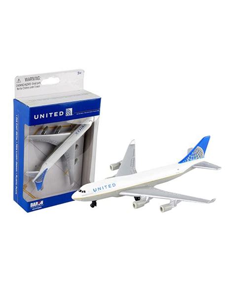 United Airlines Jet Airplane Toy