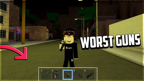 Using The Worst Guns In Roblox Da Hood - YouTube