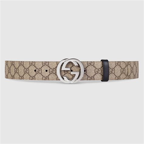 Gucci Reversible GG Supreme belt | Männergürtel, Gucci men, Gürtel