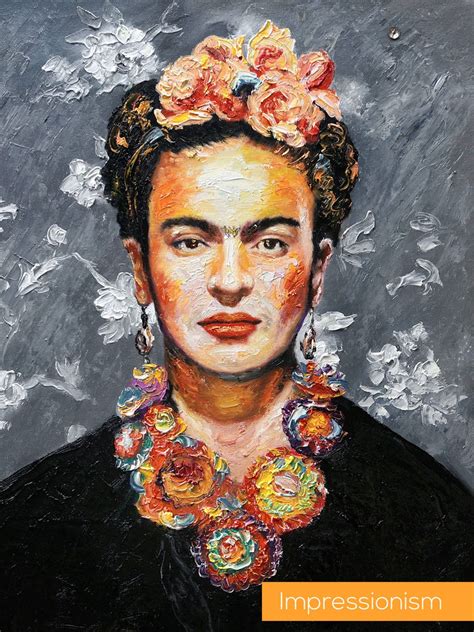 Frida Kahlo Wall Art Print. Frida Kahlo Painting. Frida Kahlo - Etsy