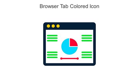 Browser Tab Colored Icon In Powerpoint Pptx Png And Editable Eps Format