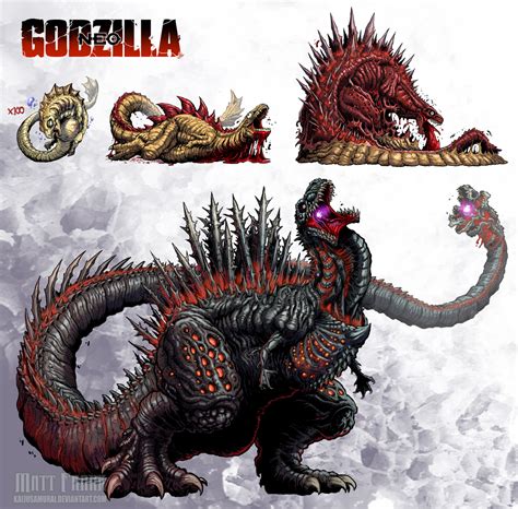 Godzilla Neo - SHIN GODZILLA by KaijuSamurai on DeviantArt in 2020 | Godzilla, Godzilla comics ...