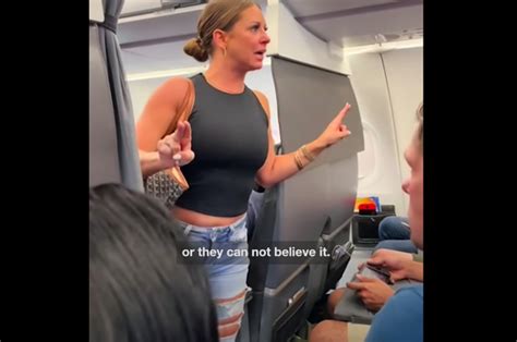 Woman yells “that MF is not real” on plane | Wrestling Forum