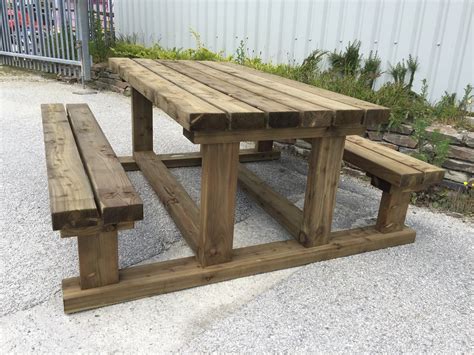 Plans Building A Heavy Duty Picnic Table - Image to u