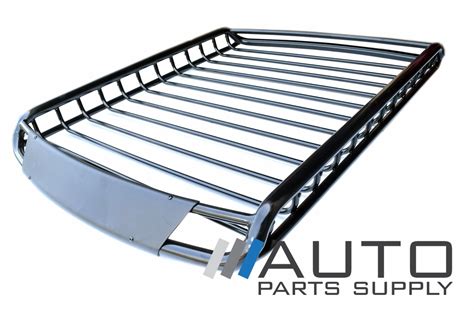 1200x940mm Car / 4wd Roof Rack Storage Basket Tubular Steel Design