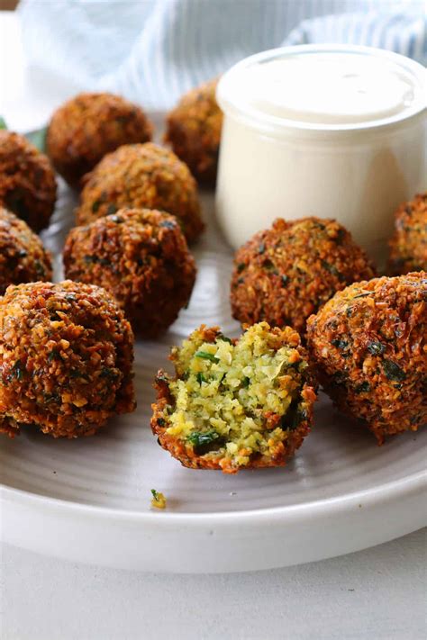 Falafel Recipe (with Tahini Sauce!) - Crunchy Creamy Sweet