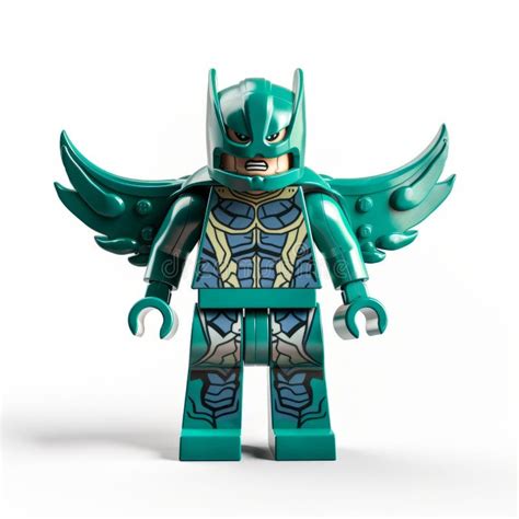 Lego Batman in Green Armor: a Stylish Marvel Comics Inspired Design ...