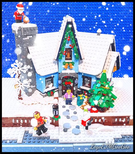 Lego Christmas House by LegoEJMBuilder on DeviantArt