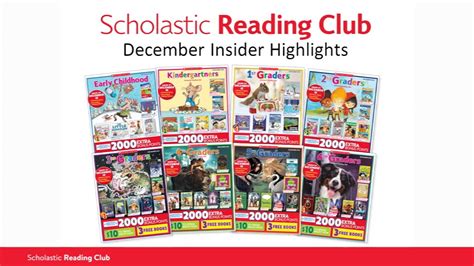 Scholastic Reading Club December 2016 Highlights - YouTube