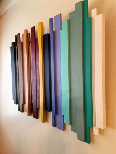 Wood Wall Art, Wood Sculpture, Modern Wood Art, Reclaimed Wood Wall Art ...