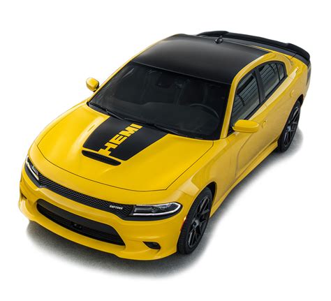 2015-2023 Dodge Charger Hood Stripe Vinyl Graphic Decals HOOD 15 Hemi Daytona R/T SRT 392 ...