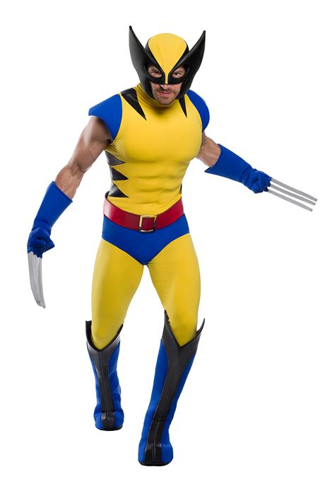 Premium Marvel Adult Wolverine Costume | Wolverine Marvel Costume