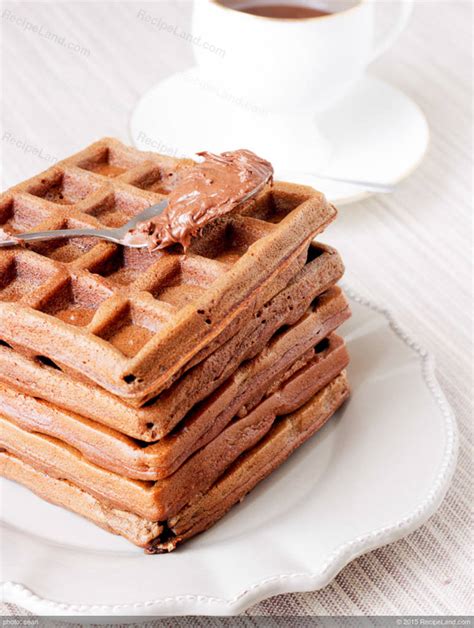 Chocolate Waffles-Mix Recipe | RecipeLand.com