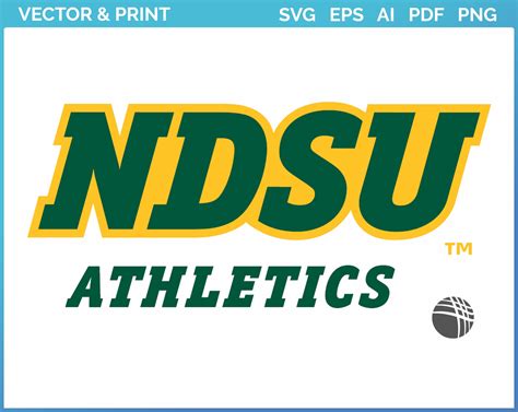 North Dakota State Bison - Wordmark Logo (2012) - College Sports Vector ...