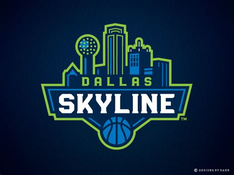 Dallas Skyline Logo by Greg Hahn on Dribbble