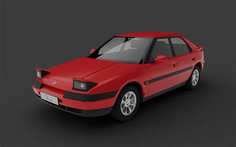 3D model Mazda 323F 1992 | CGTrader