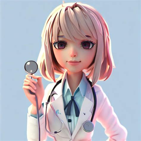 Premium AI Image | A 3D doctor cartoon characters