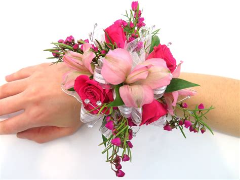 Mixed Flower Prom Corsage - Georgetown Flowers & Gifts