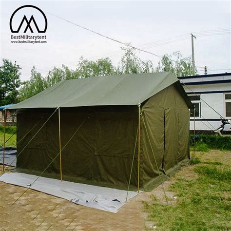 Heavy Duty Army Military Double Roof Waterproof Canvas Tent ...