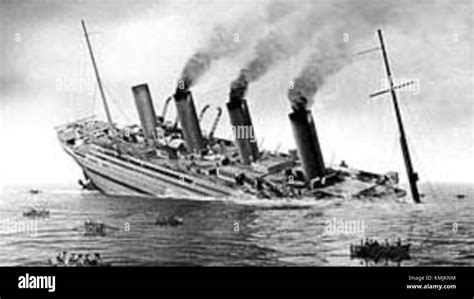 Britannic sinking hi-res stock photography and images - Alamy