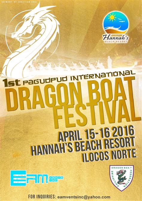 1st Pagudpud International Dragon Boat Festival - Dragon Boat Philippines