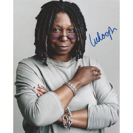 Whoopi GOLDBERG Autograph