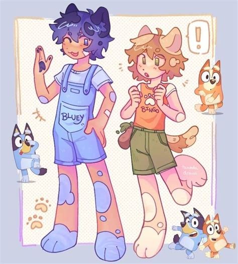 Bluey human|bluey fan art | Cute drawings, Character design, Cute art