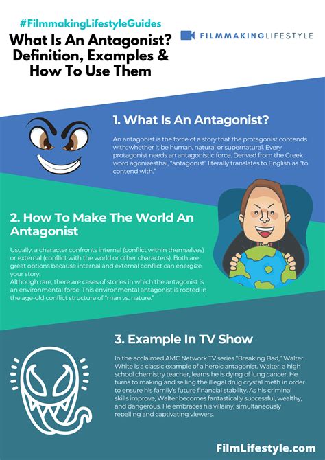 Protagonist And Antagonist Examples