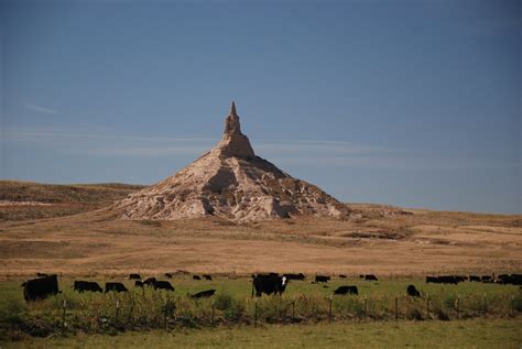 Kitchens Are Monkey Business: Chimney Rock In Bayard, Nebraska.