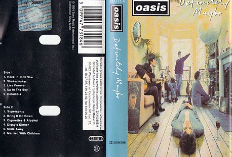 Oasis - Definitely Maybe (1994, Cassette) | Discogs