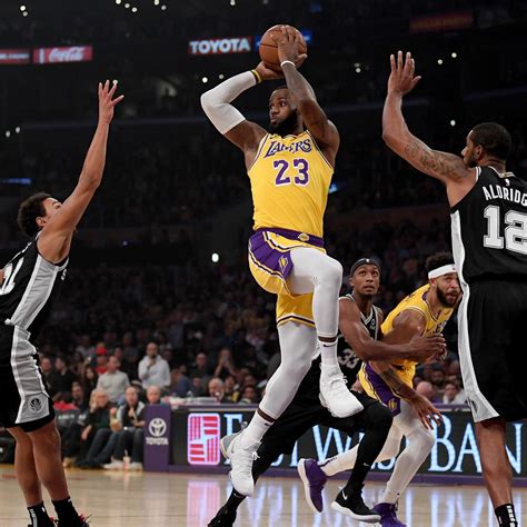 Patty Mills' Last-Second Shot Gives Spurs Win vs. LeBron James, Lakers in OT | News, Scores ...