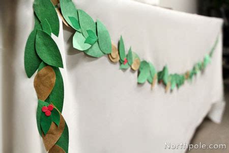 Paper Leaf Garland