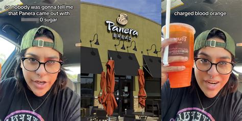 Panera Customer Discovers New Zero-Sugar Charged Lemonade