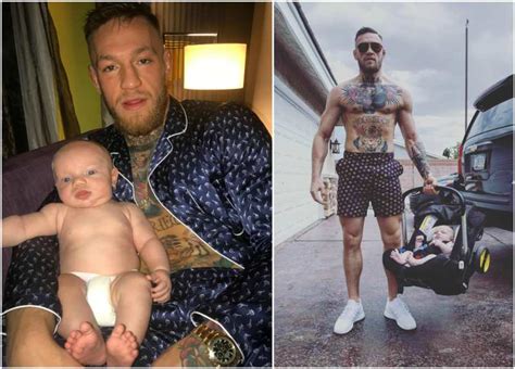 Handsome MMA Sensation Conor McGregor and his family