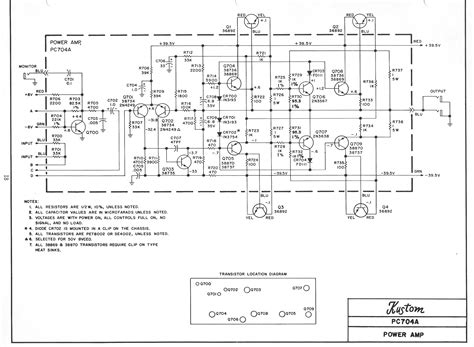 Kustom Schematics - Tube amp Schematics