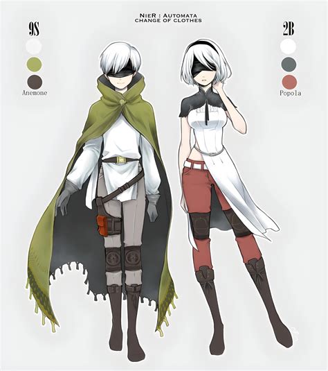 Resistance Outfits [hira] : r/nier